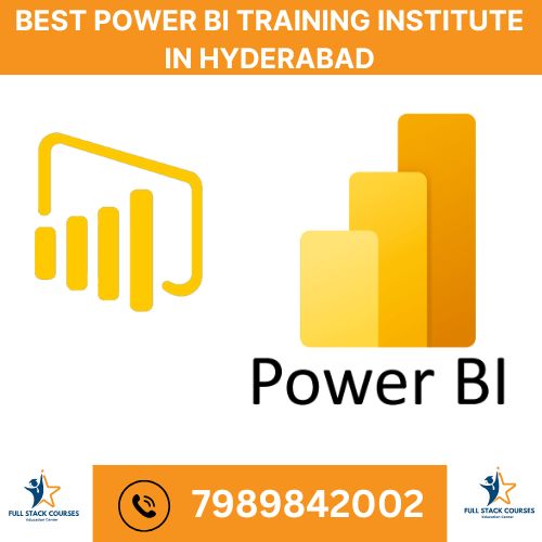 The best Power BI training institute in Hyderabad offering certification and placement support.